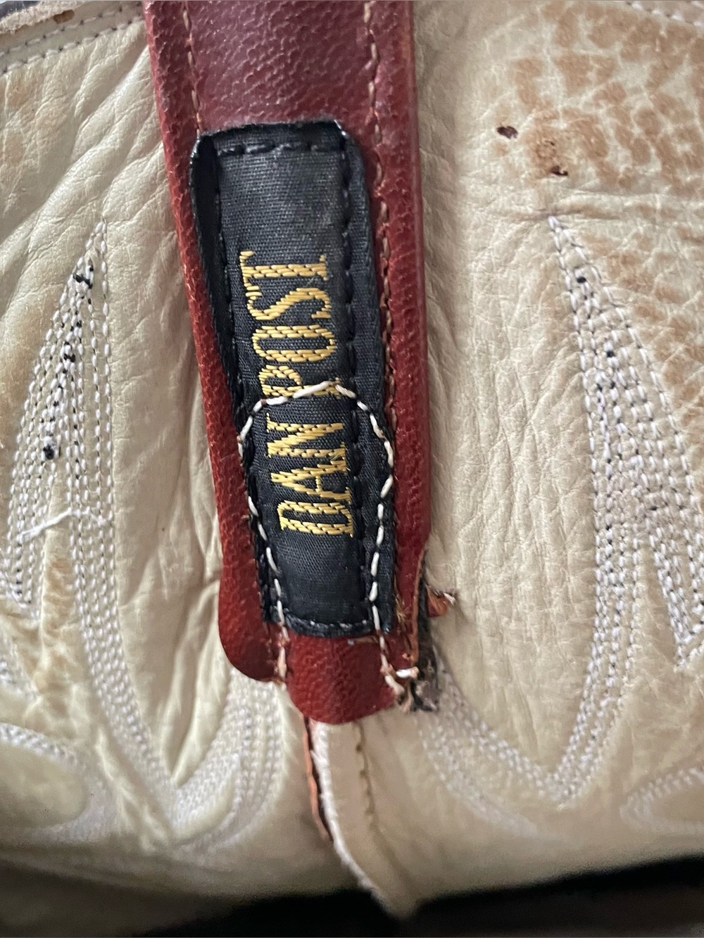 Vintage Dan Post Men’s Embroidered Western Cowboy Boots | US 10 - Picture 7 of 9